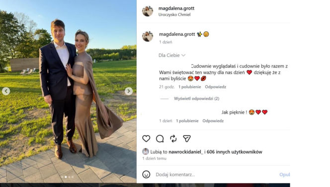 Daniel Nawrocki dawno nie był widziany z dziewczyną