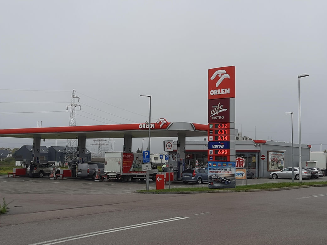 Ceny paliw Białystok Orlen
