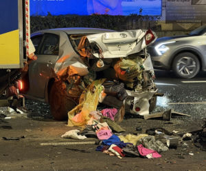 Miał trzy promile, rozbił cztery auta. 26-latek roztrzaskał się w Warszawie