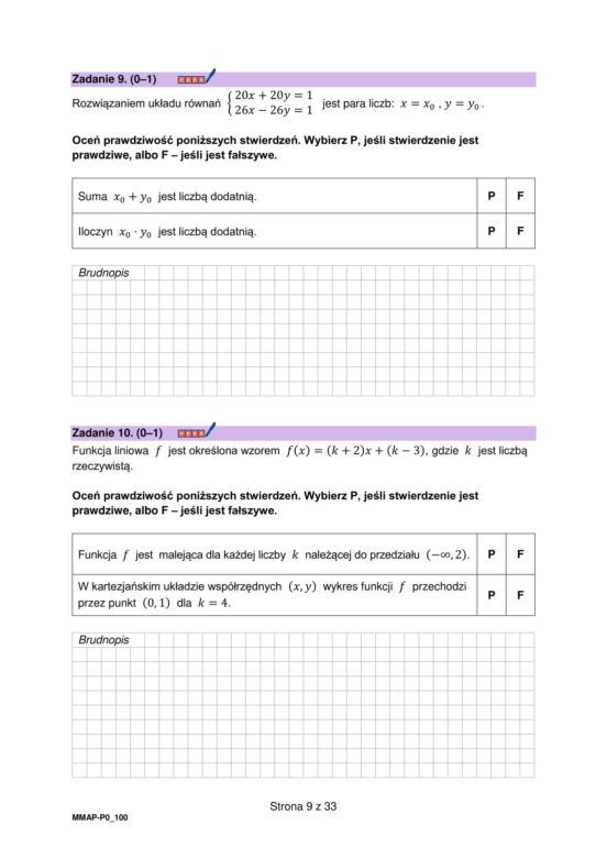 Próbna matura 2026: matematyka. Arkusze CKE, pytania i odpowiedzi  [5.03.2026]