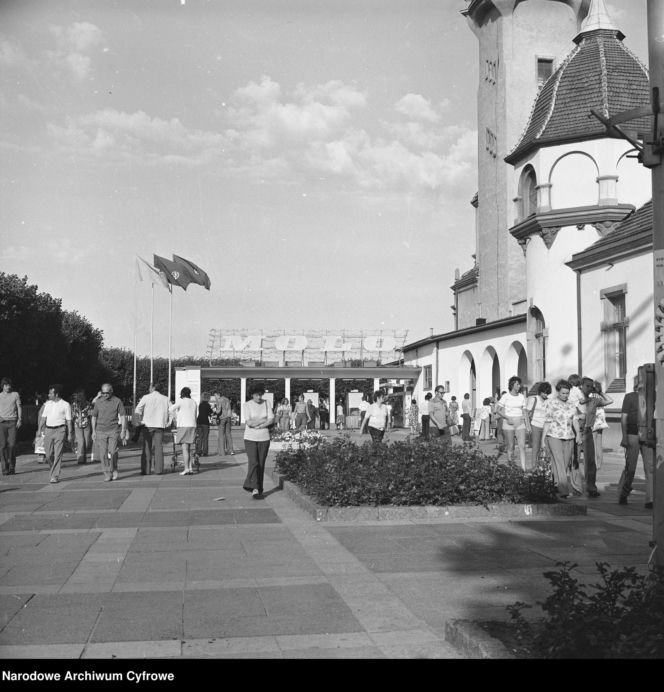 Molo w Sopocie w 1976 roku