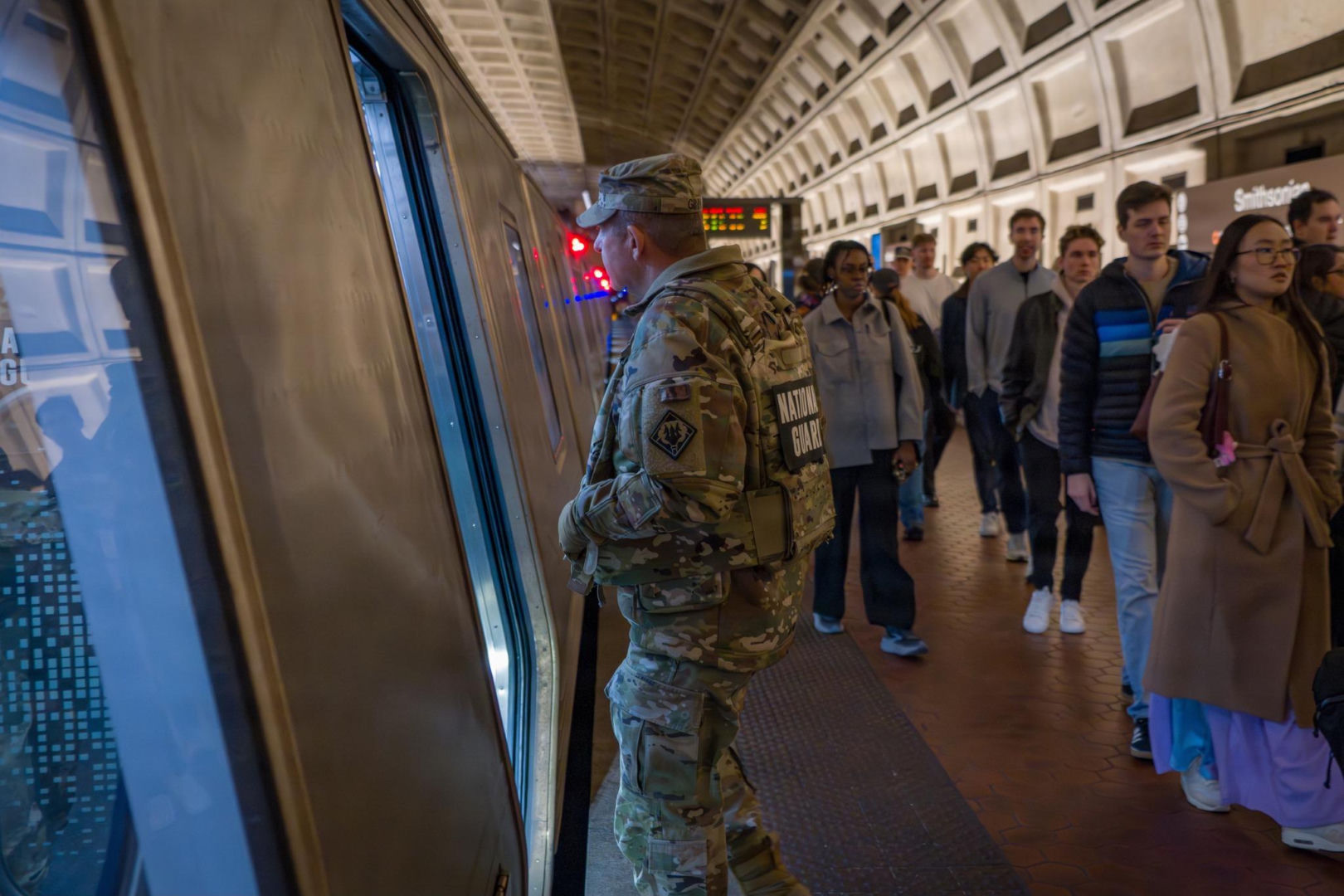 Gwardia Narodowa USA na ulicach stolicy