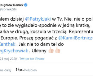 Chciał być modny, ale nie wyszlo