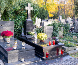 Tak wygląda grób Rajmunda Kaczyńskiego