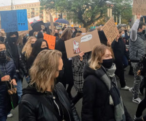 Protest kobiet w Szczecinie - 28.10.2020