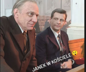 Stulecie Winnych 4 sezon na planie. Jasiek (Patryk Szwichtenberg), Władek (Arkadiusz Janiczek)