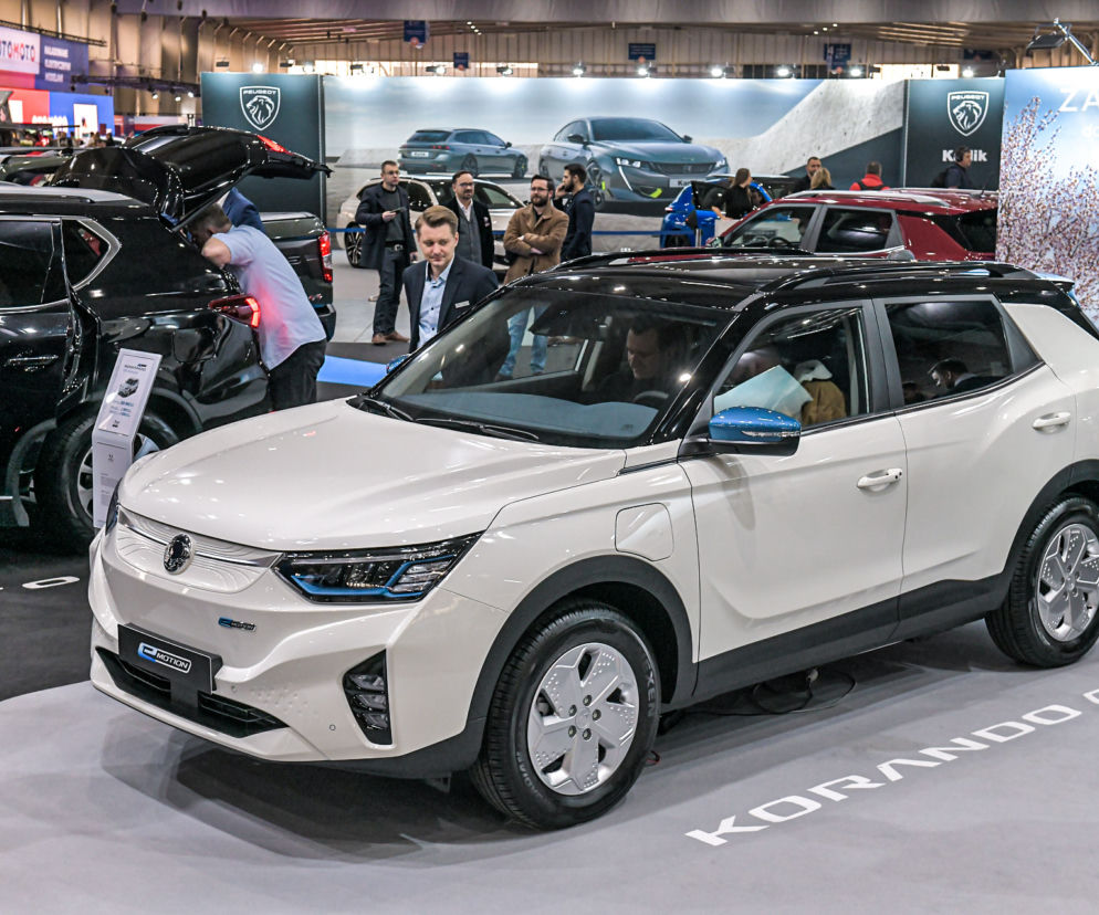 SsangYong Korando e-Motion na Poznań Motor Show