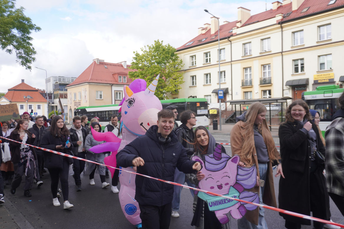Juwenalia Białystok 2025. Parada studentów