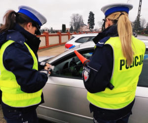 Policjantki pełniące służbę w KWP Białystok
