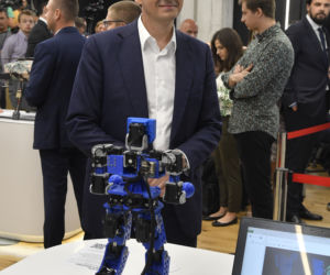 otwarcie Centralnego Domu Technologicznego na Kruczej 50, był tam Premier Mateusz Morawiecki