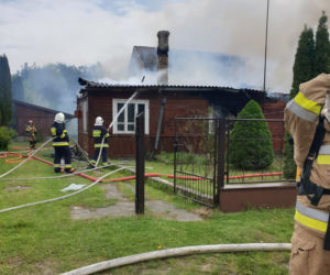 Pani Celina spaliła się po śniadaniu. Makabra pod Mińskiem Mazowieckim