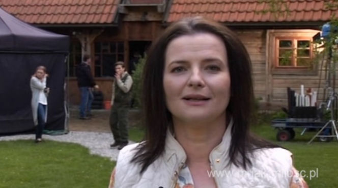 M jak miłość po wakacjach 2015. Matka Franka Zarzyckiego (Jowita Budnik)
