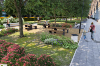 Nowy park w stolicy - wizualizacja