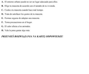 Matura 2012 hiszpański podstawowy 