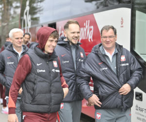 Polska - Albania. Reprezentacja Polski na spacerze