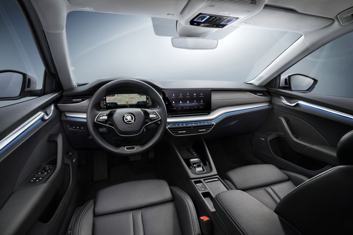 Skoda Octavia 2020 - wnętrze