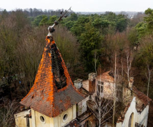 Opuszczona willa w Konstancinie