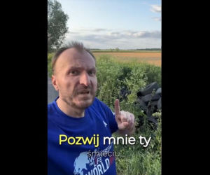„Pozwij mnie, śmieciu!” – ostre nagranie poznańskiego radnego podbija sieć