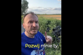 „Pozwij mnie, śmieciu!” – ostre nagranie poznańskiego radnego podbija sieć