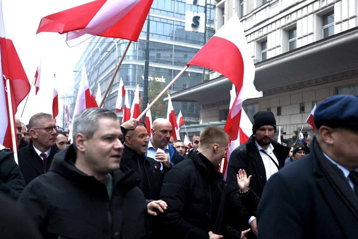 Karol Nawrocki na Marszu 2025