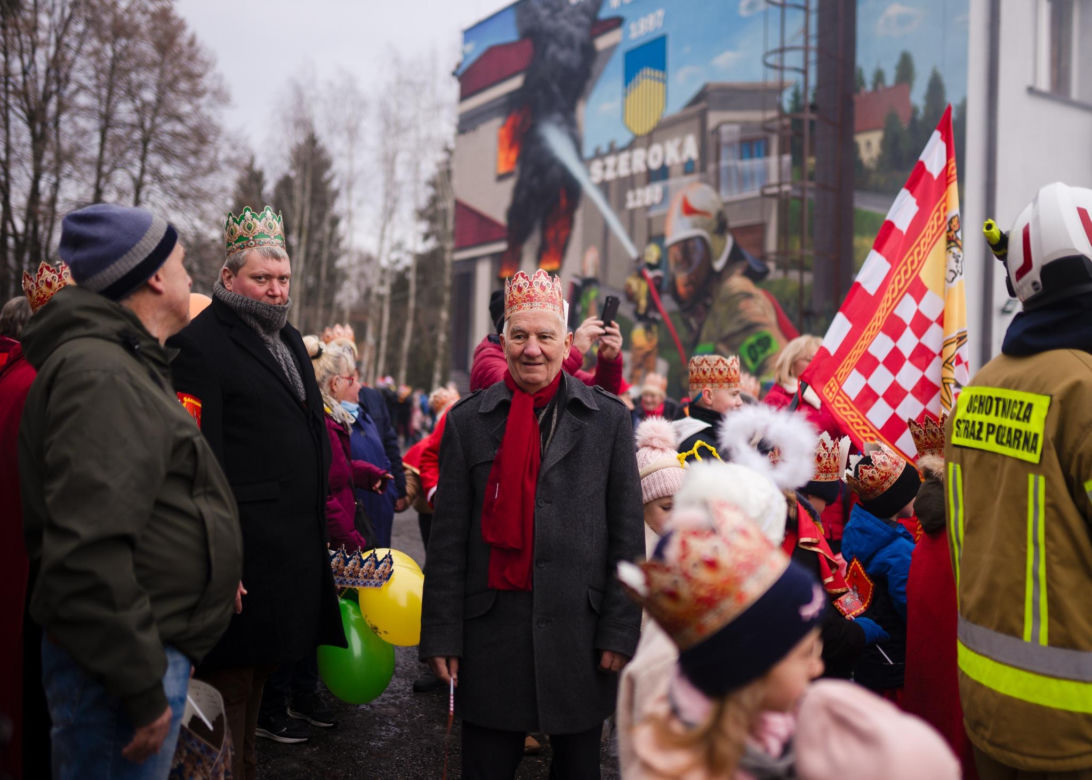 Orszak Trzech Króli w Sołectwie Szeroka