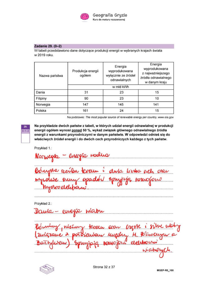 Próbna matura 2026 geografia. ODPOWIEDZI i ARKUSZE CKE 15.01.2026.