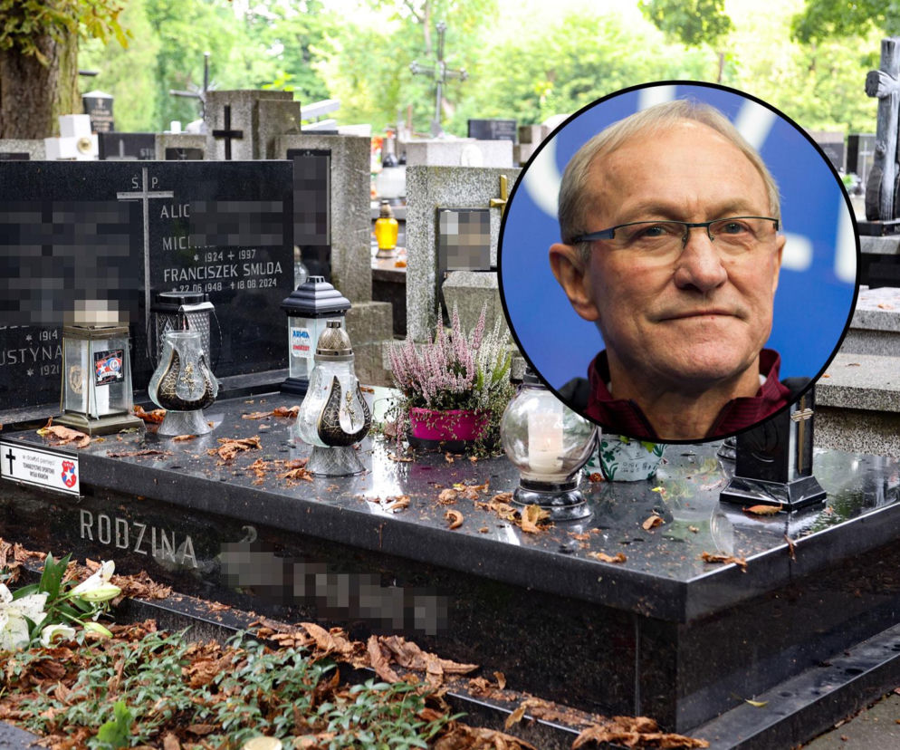 Tak wygląda grób Franciszka Smudy dwa lata po śmierci. Słynny trener spoczął w Krakowie