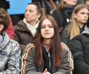 PRES Grupa Deweloperska Toruń - Stelmet Falubaz Zielona Góra, zdjęcia kibiców i zawodników ze sparingu na Motoarenie