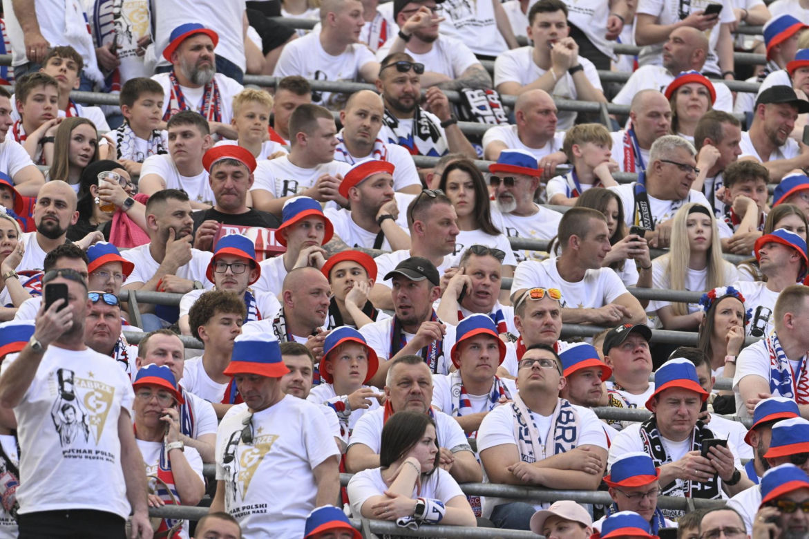 Kibice na finale Pucharu Polski: Górnik - Raków