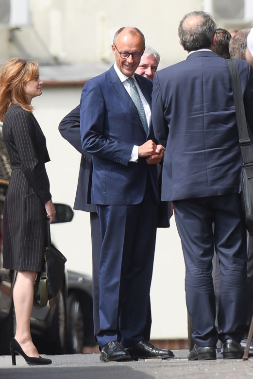 Kaczyński nie wyszedł po Merza