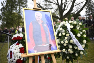 Kondukt, pogrzeb, Jacek Magiera