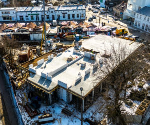 Budowa targowiska w Otwocku