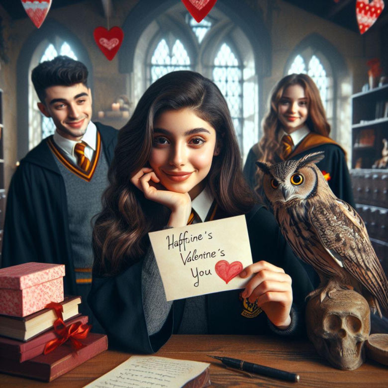 Harry Potter. Walentynki w Hogwarcie. Tak wyglądał zamek w święto zakochanych! [GALERIA]