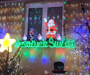 Odlotowy ogród na Bielanach. Niesamowite iluminacje!  