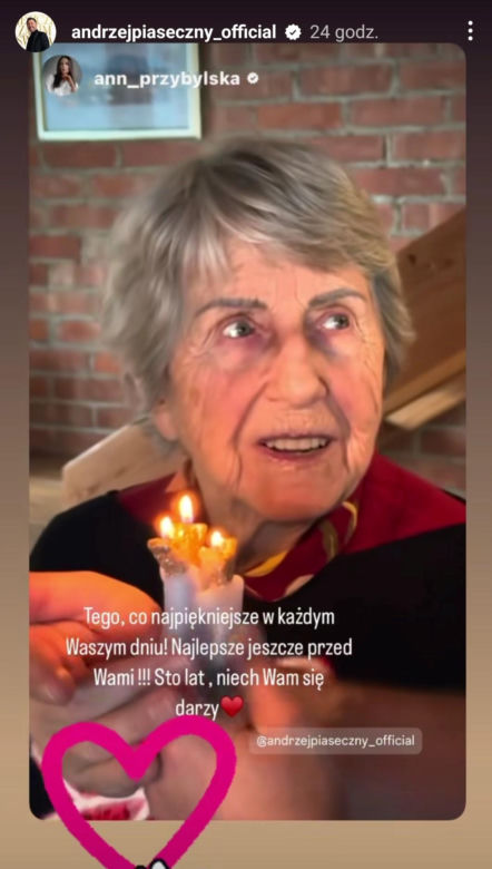 Tak wygląda 87-letnia mama Andrzeja Piasecznego