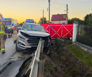 Tragiczny wypadek w Rykoszynie. Nie żyje 60-letni kierowca. To już kolejna tragedia w regionie