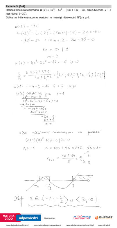 Matura 2022: matematyka. Arkusze odpowiedzi, pytania CKE. Poziom rozszerzony