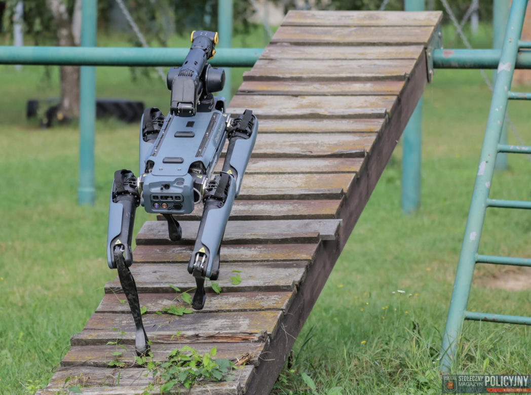 Ma cztery łapy, stalowe serce i właśnie podał łapę policjantowi. „Robopies” nowym hitem w służbach