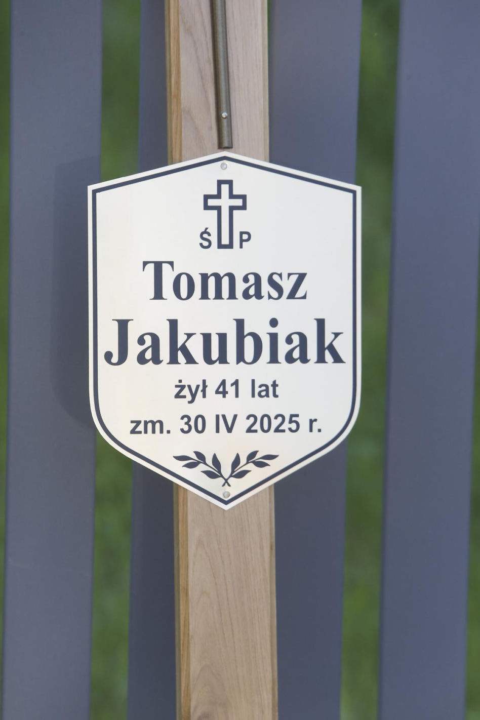 Tomasz Jakubiak, pogrzeb