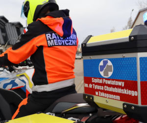 Zakopane z pierwszym motoambulansem w Małopolsce. Szybciej do poszkodowanych w górach i korkach