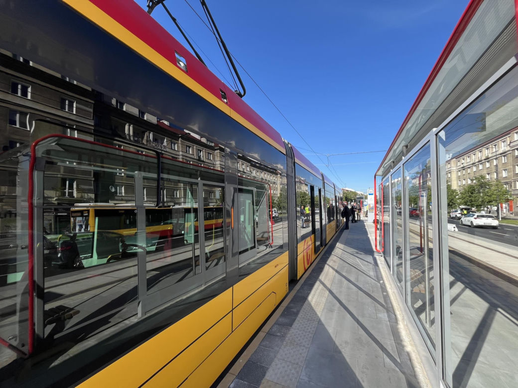 Tramwaj na Sielcach