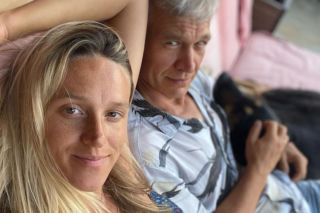 Ola Żebrowska pokazała specjalny zestaw do porodu. Mina jej męża mówi wszystko...