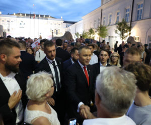 Marta Nawrocka na rocznicy zaprzysiężenia męża