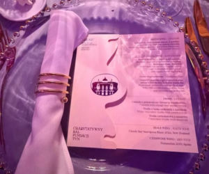 Bal TVN-u 2025, menu