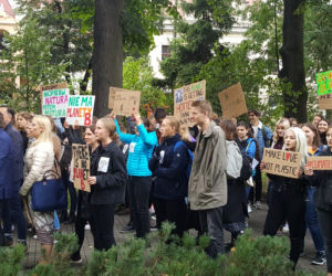 Młodzieżowy Strajk Klimatyczny w Nowym Sączu