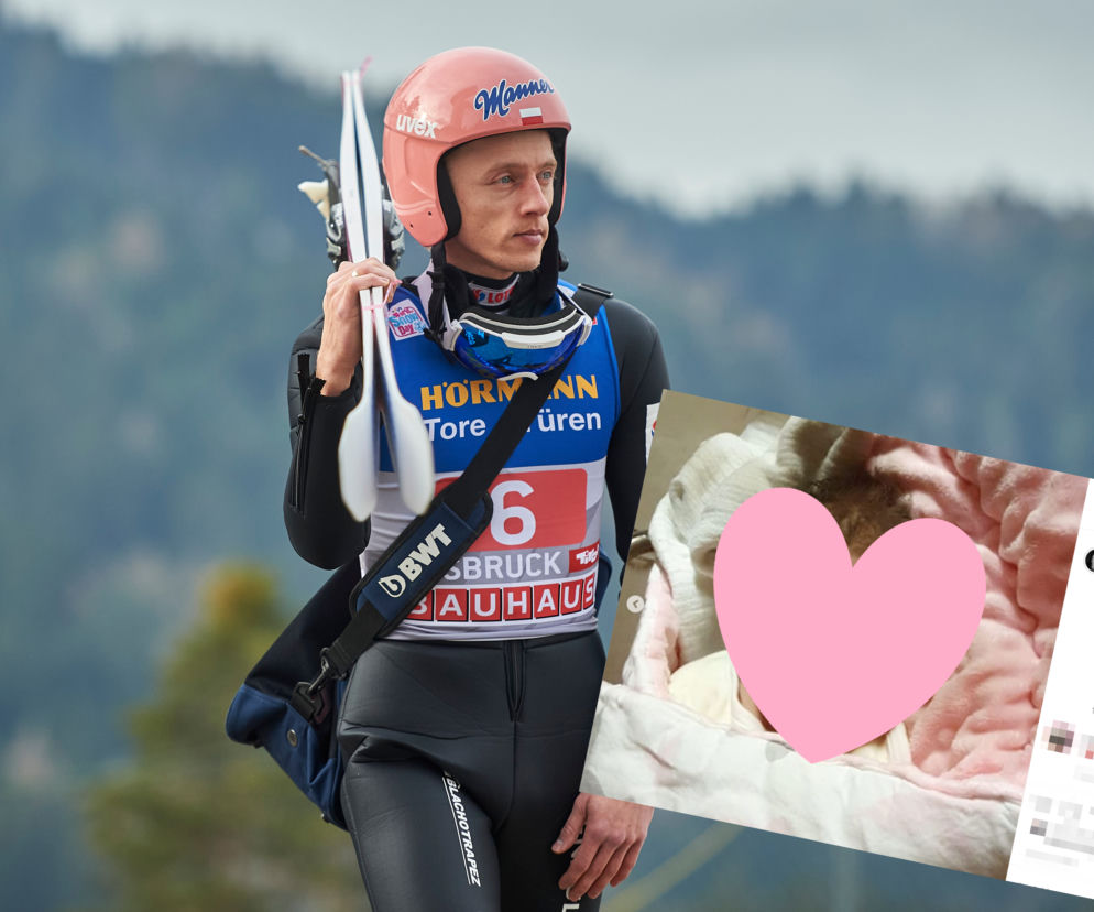 Dawid Kubacki został ojcem. Skoczek pokazał zdjęcie córeczki!