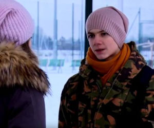 Barwy szczęścia. Zuzia (Anna Adamus), Filip Lisicki (Kuba Dyniewicz)