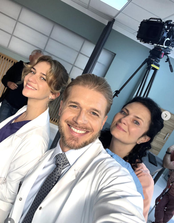 Na dobre i na złe. Maks Beger (Tomasz Ciachorowski), Gloria (Aleksandra Grabowska)
