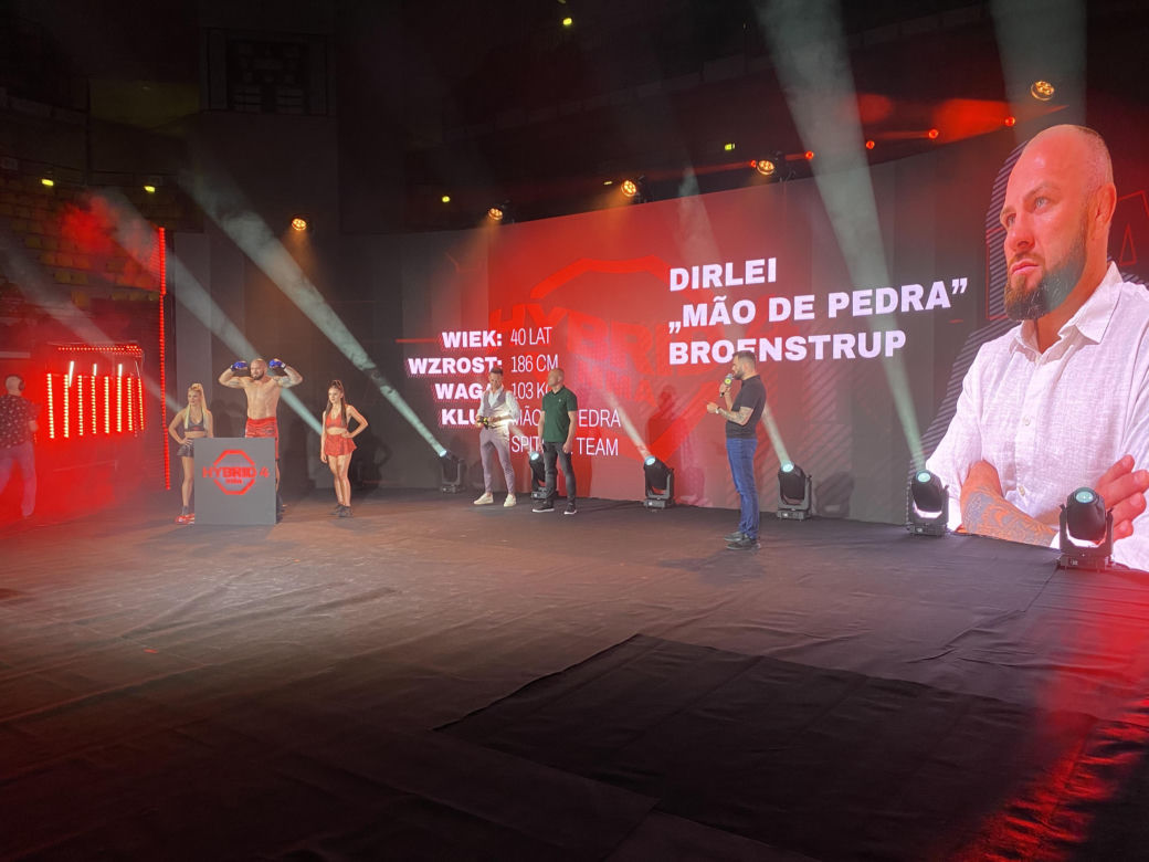 Media trening przed Hybrid MMA 4 w Zielonej Górze