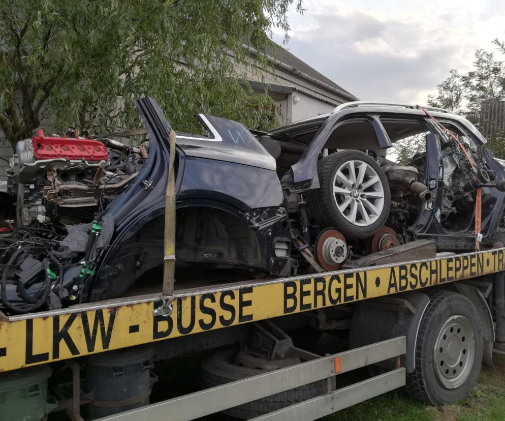 Zlikwidowano kilkanaście dziupli samochodowych na terenie dwóch wojewodztw